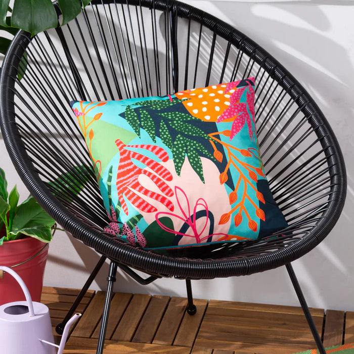 Waterproof Outdoor Cushion, Coralina Design, Multi