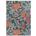 Cypressa Indoor/Outdoor Rug, Botanical Design, Jade, Washable 