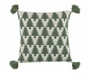 Knit  Green Tree Scandi Christmas Cushion