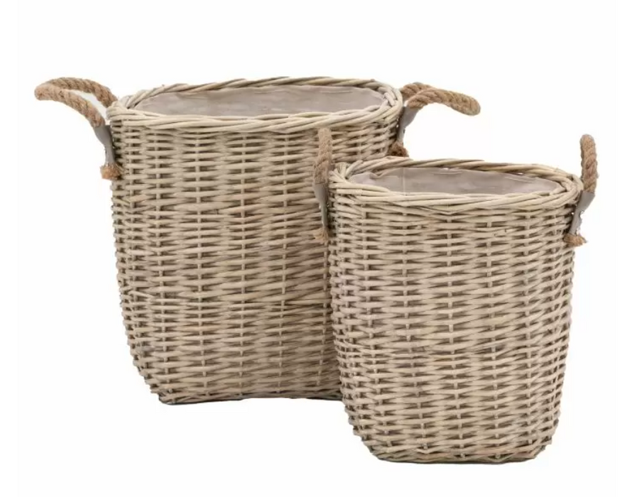 Paraiso Square Baskets Set of 2