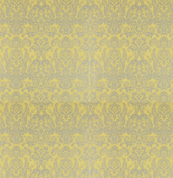 Zoffany Wallpaper - Constantina Damask - Brocatello - Mimosa