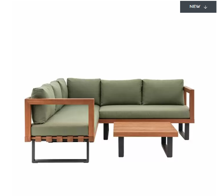 Bari Garden Furniture Corner Sofa Lounge Set ( Due Back In 22/01/25 )