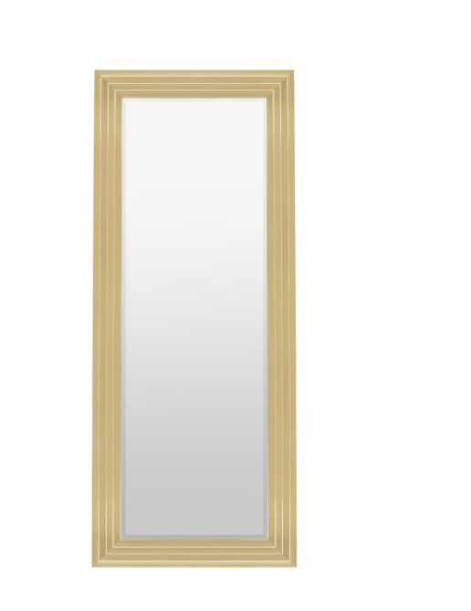 Ritz Light Gold Frame Large Leaner Mirror 