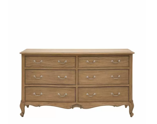 Chic 6 Drawer Chest Weathered