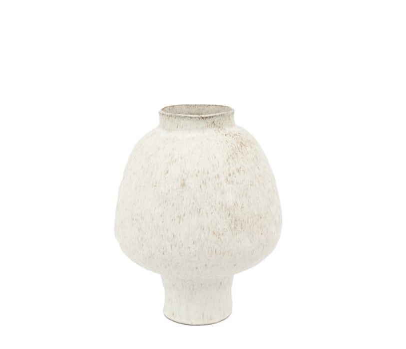 Palawan Matt Glazed Ceramic Small Vase ( Due In 27/12/2024 )