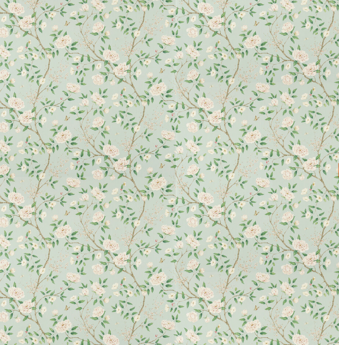 Zoffany Wallpaper - Cotswold Manor - Romey's Garden - Sea Green