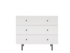 Buckhurst White Scalloped Chest of Drawers