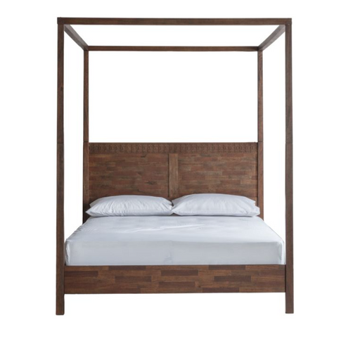 Boho 4 Poster  Mango Wood King Size Bed 