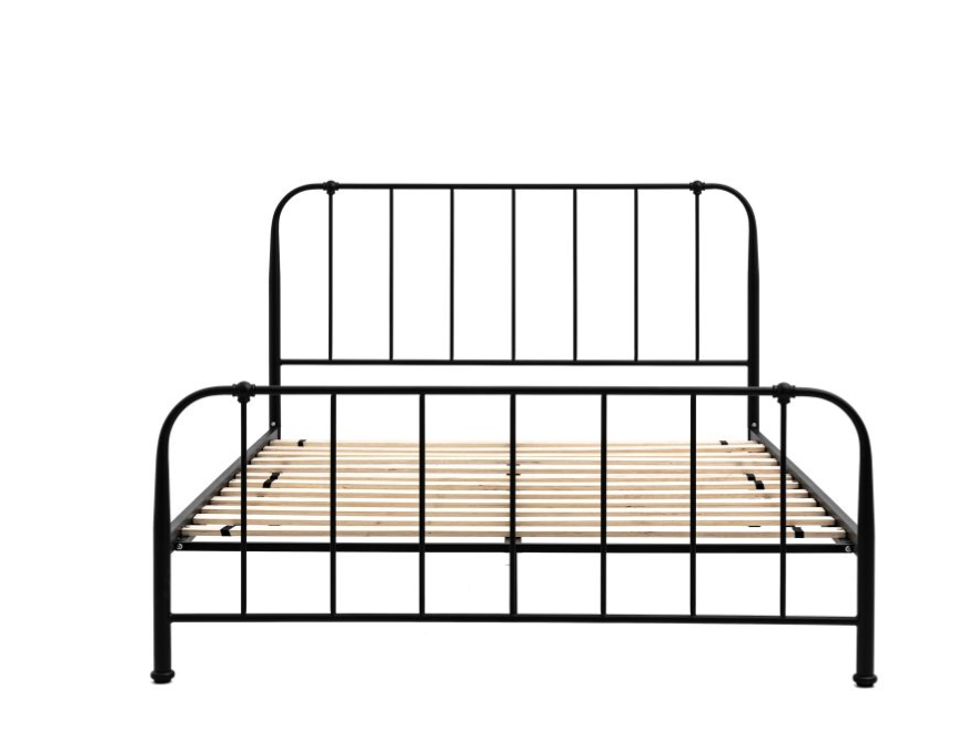 Loughton Black Ironwork Double Bedstead