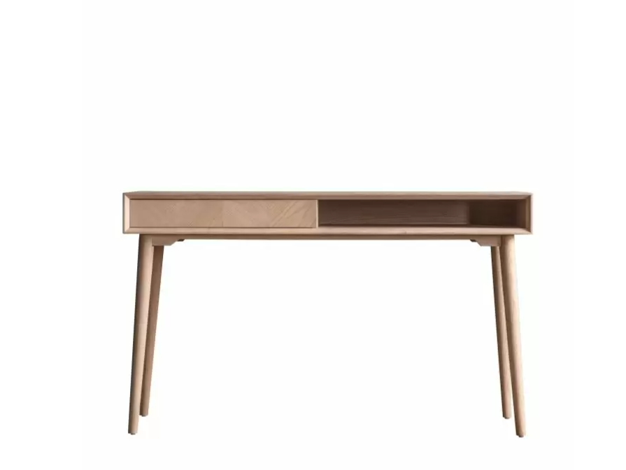 Milano 1 Drawer Oak Desk