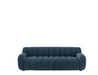 Milan 3 Seater Sofa in Dusty Blue Fabric