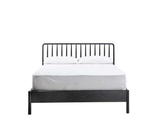 Wycombe King  Black Spindle Bedstead