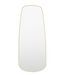 Holworth Organic-Shaped Gold Leaner Mirror