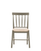 Stockton Farmhouse Dining Chair in Beige Wood & Woven Rope Seat (Set of 2)