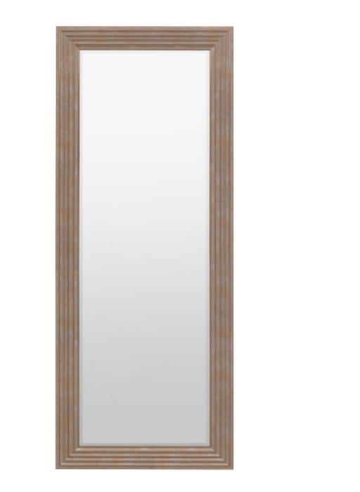 Whitechapel Rustic Gold Ridged Leaner Mirror