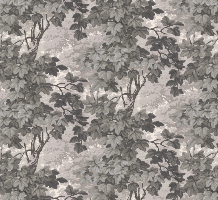 Zoffany Wallpaper - Kensington Walk- Richmond Park - Charcoal