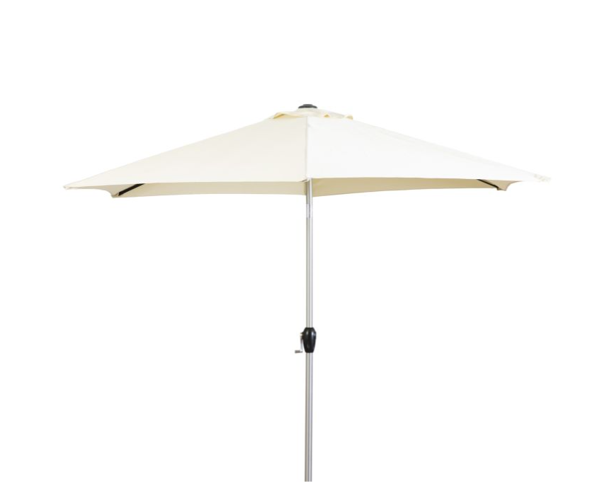 Vazzano Garden Parasol, 2.7m Round, Cream