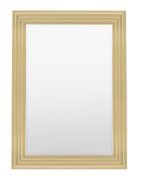 Ritz Light Gold Frame Mirror