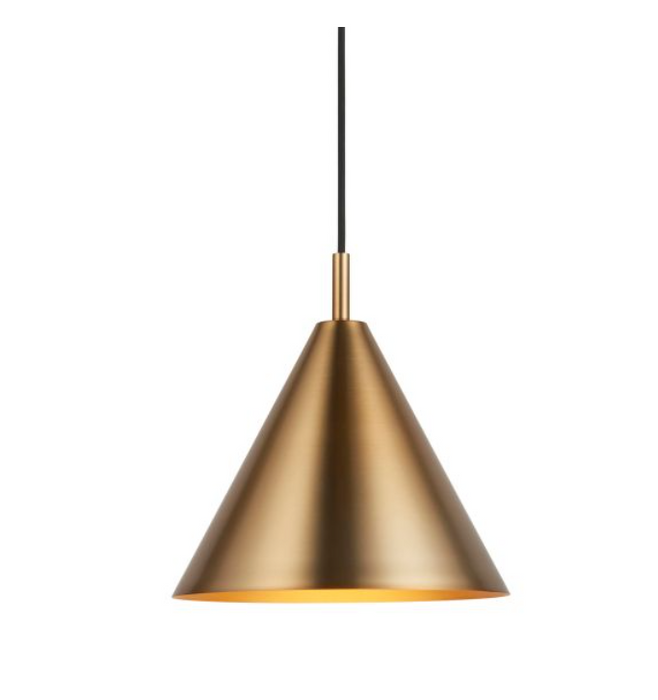 Cape Antique Brass Pendant Light