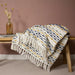 Dhadit Stripe Throw, Stripe, Ochre