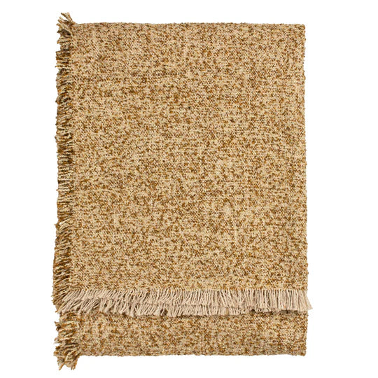 Doze Throw, Plain, Beige, Biscuit