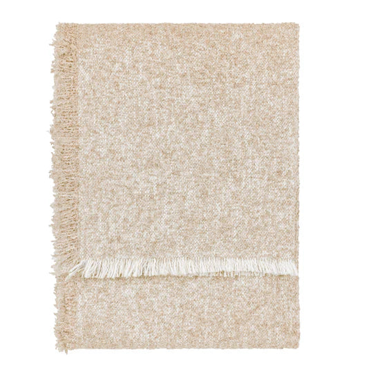 Doze Throw, Plain, Beige, Natural