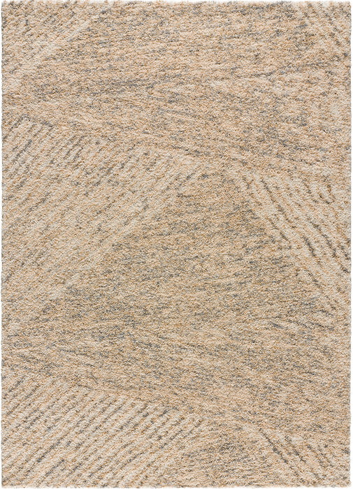 Enya Soft Shaggy Beige Indoor Floor Living Room Rug