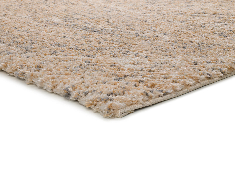 Enya Soft Shaggy Beige Indoor Floor Living Room Rug