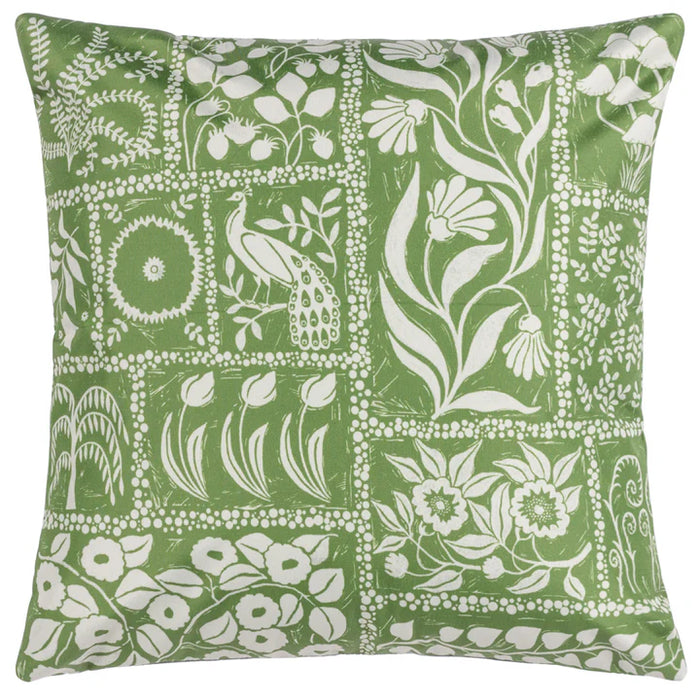 Waterproof Outdoor Cushion, Forage Garden Design, Sage