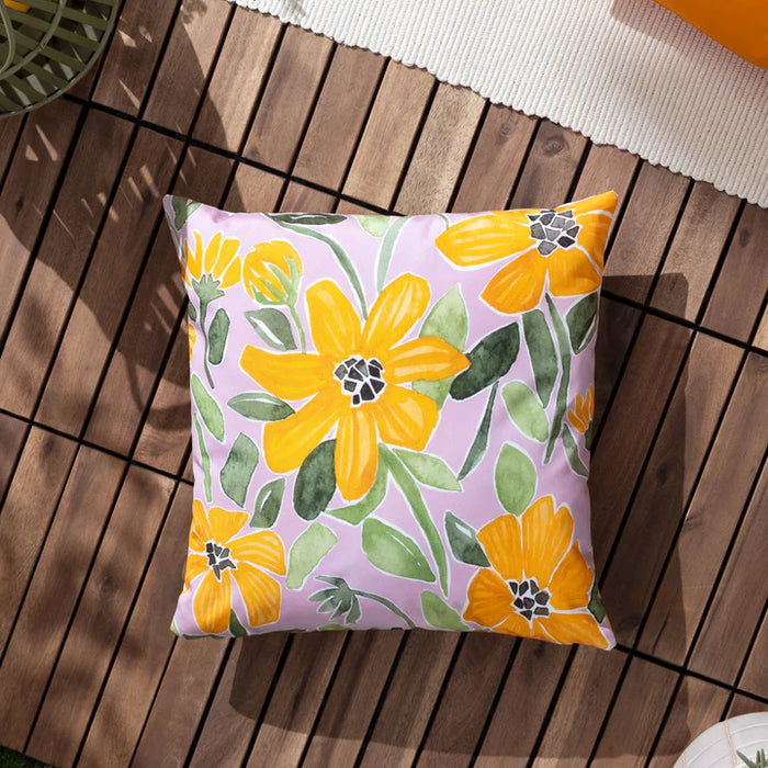 Waterproof Outdoor Cushion, Flowers Trending Design, Multi