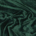 Harlow Green Fleece Throw, Plain, Emerald