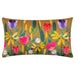 Waterproof Outdoor Cushion, House of Bloom Celandine Rectangular Design, Saffron