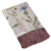 Hermione Printed Throw, Botanical, Silver