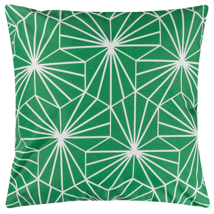 Waterproof Outdoor Cushion, Hexa Design, Green