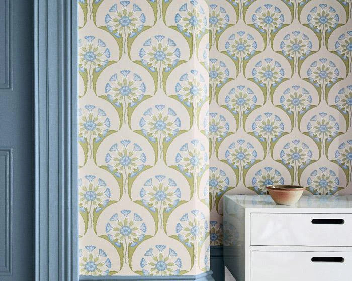 Little Greene Wallpaper - Hencroft Pink Primula