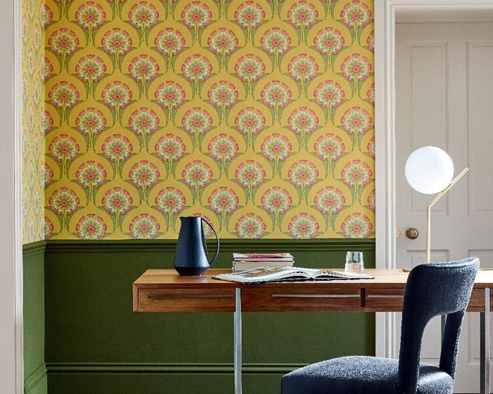 Little Greene Wallpaper - Hencroft Maurice