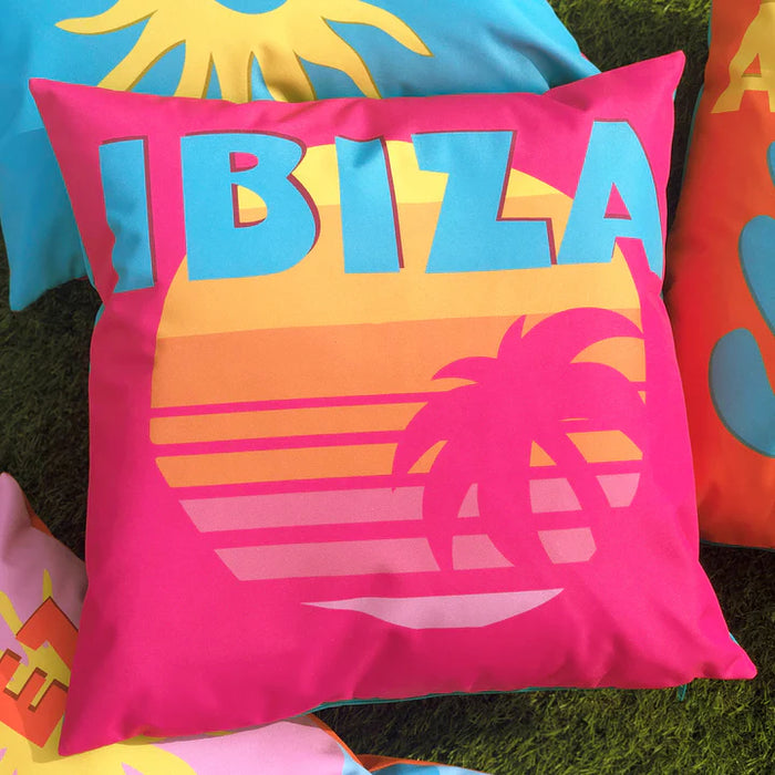 Waterproof Outdoor Cushion, Ibiza Design, Multi