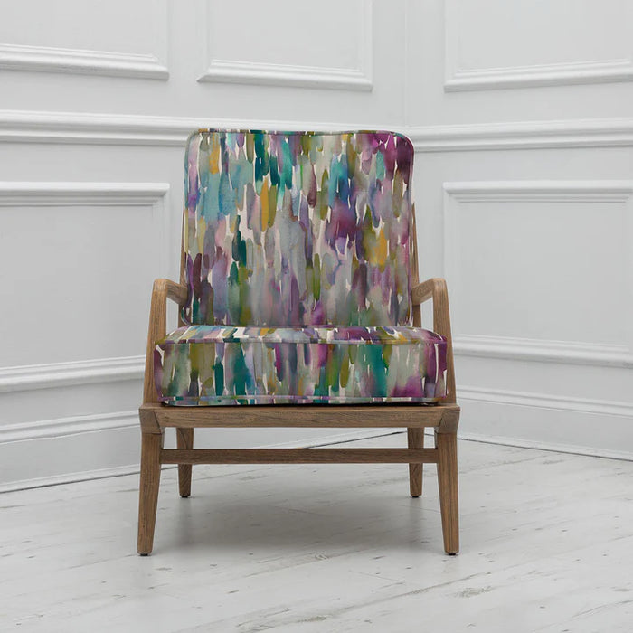 Azima Idris Chair in Indigo - 80cm 