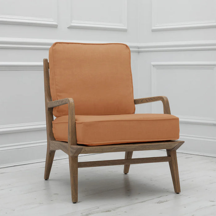 Tivoli Idris Chair in Rust - 80cm