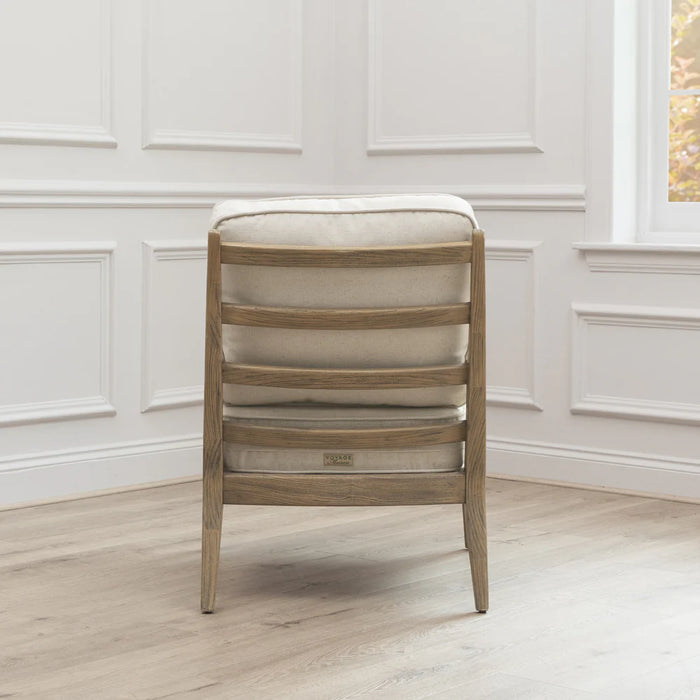 Idris Chair in Light Warm Wood Finish - 80cm