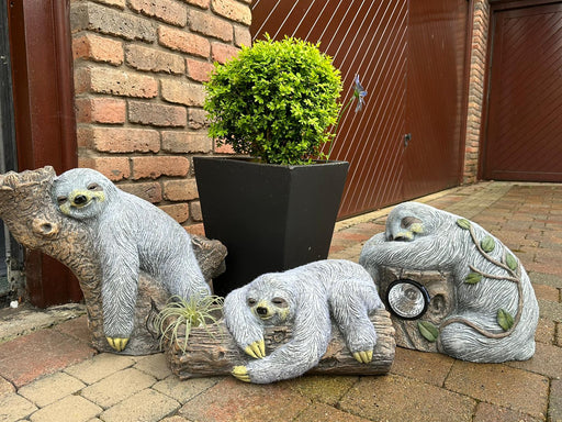 Outdoor Garden Planter, Relaxing Sloth