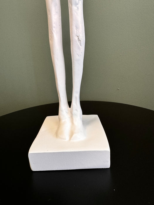 Solidarity Standing White Polyresin Statue – 55cm - Small