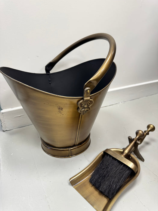 Georgian Coal Bucket A/Q Brass (33x36x45 cm)