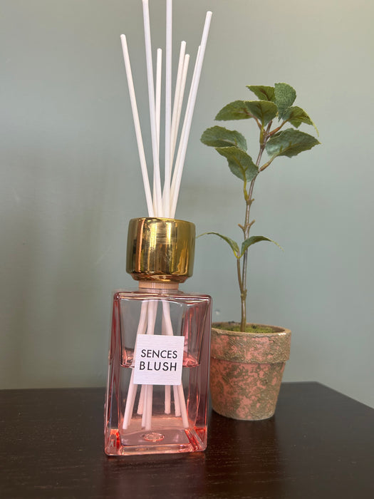 Sences Blush Mini Reed Diffuser - Rose Fragrance - 120ml