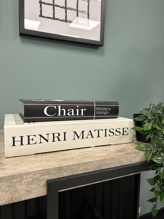 Modern Design Henri Matisse & Chair Book Storage Boxes  - Set of 2