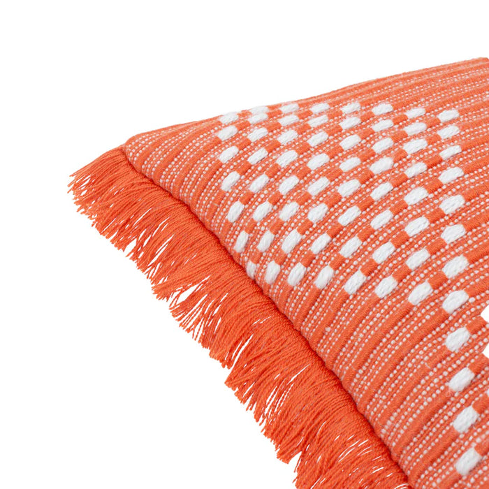 Waterproof Outdoor/Indoor Cushion, Kadie Design, Orange