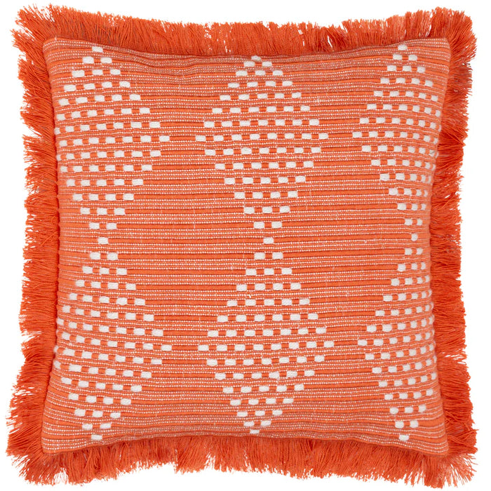 Waterproof Outdoor/Indoor Cushion, Kadie Design, Orange