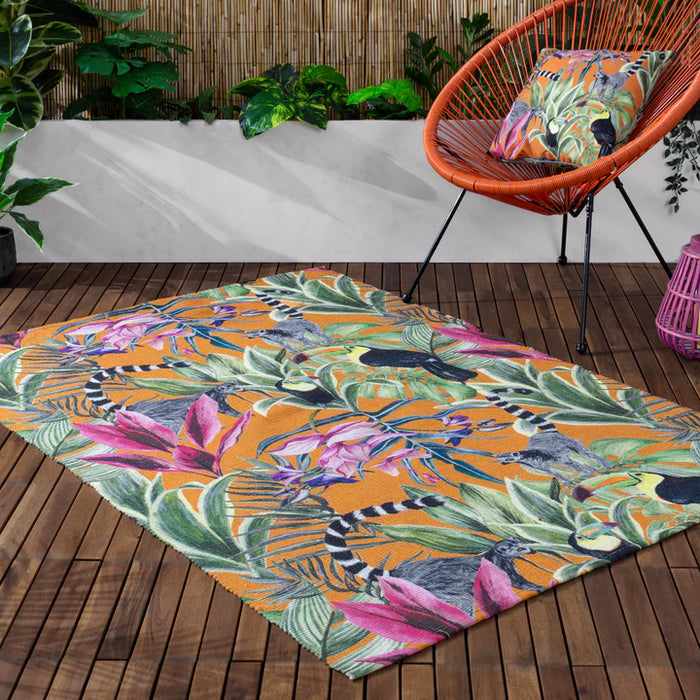 Waterproof Outdoor Cushion, Kali Animals Design, Multicolour ( Due Back In 25/04/2025 )