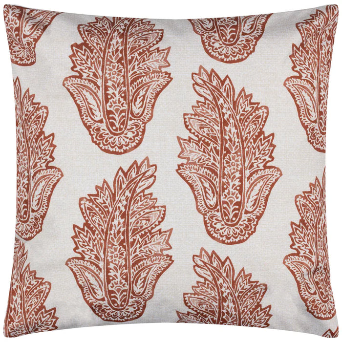 Waterproof Outdoor Cushion, Kalindi Paisley Design, Multi