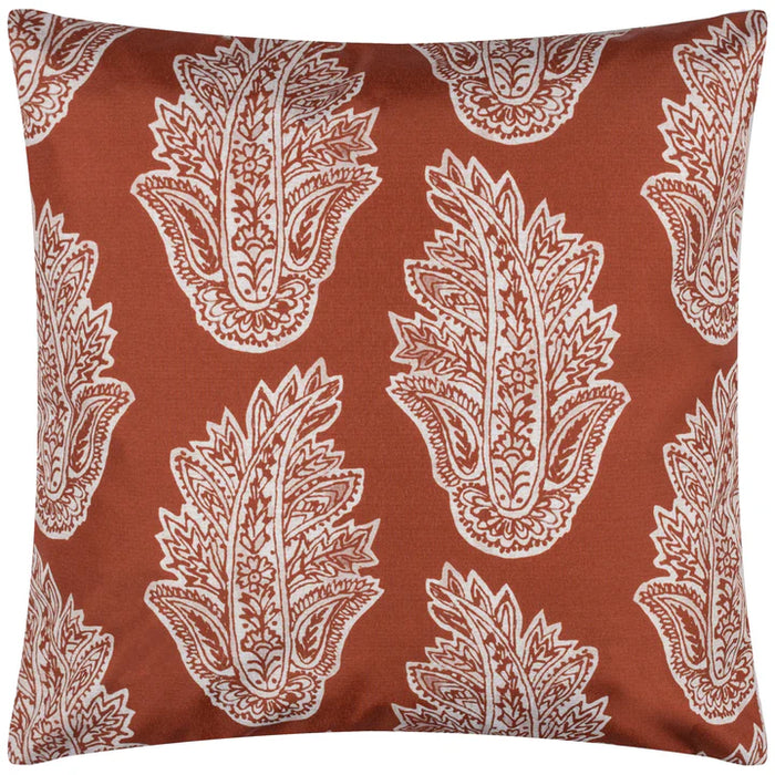 Waterproof Outdoor Cushion, Kalindi Paisley Design, Multi